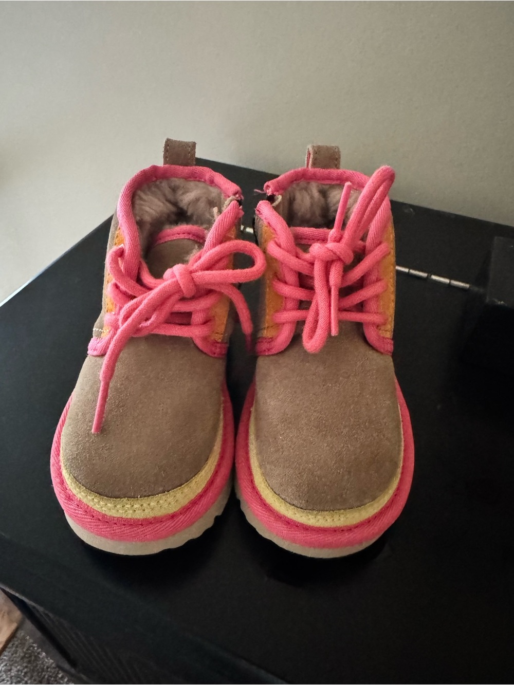 UGG Neumel II Chukka Toddler Boots Beachwood/Papaya Toddler